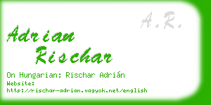 adrian rischar business card